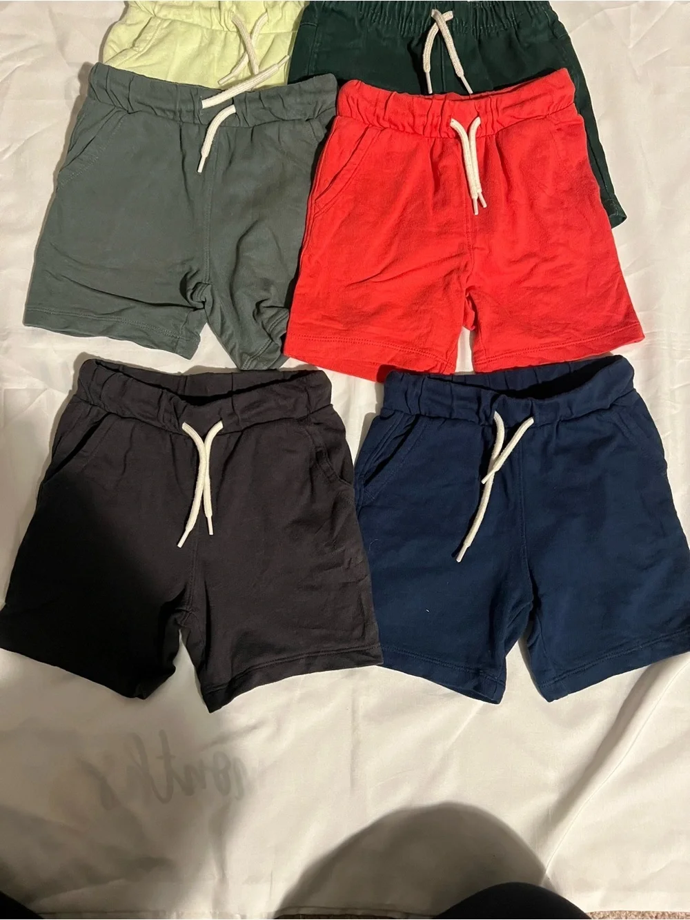 Set of Seven Old Navy Toddler Drawstring Shorts in a Variety of Colors Size 2T